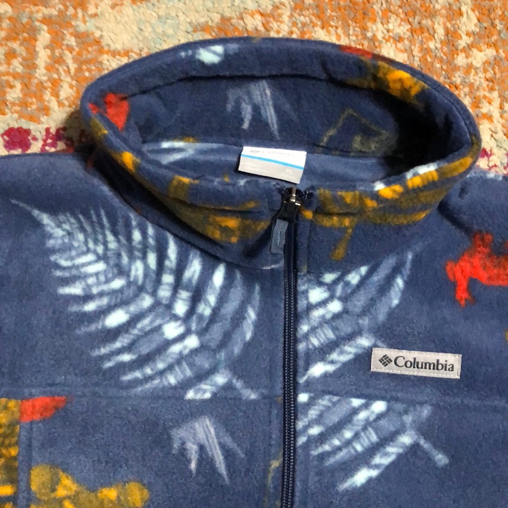 Columbia fleece full zip - Picture 2 of 4